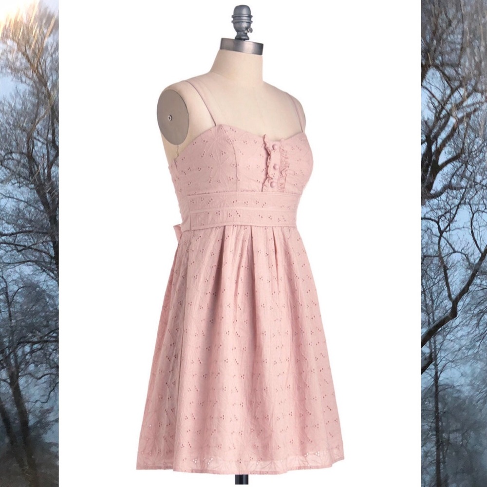Rhode Eyelet City Triangles dress from ModCloth